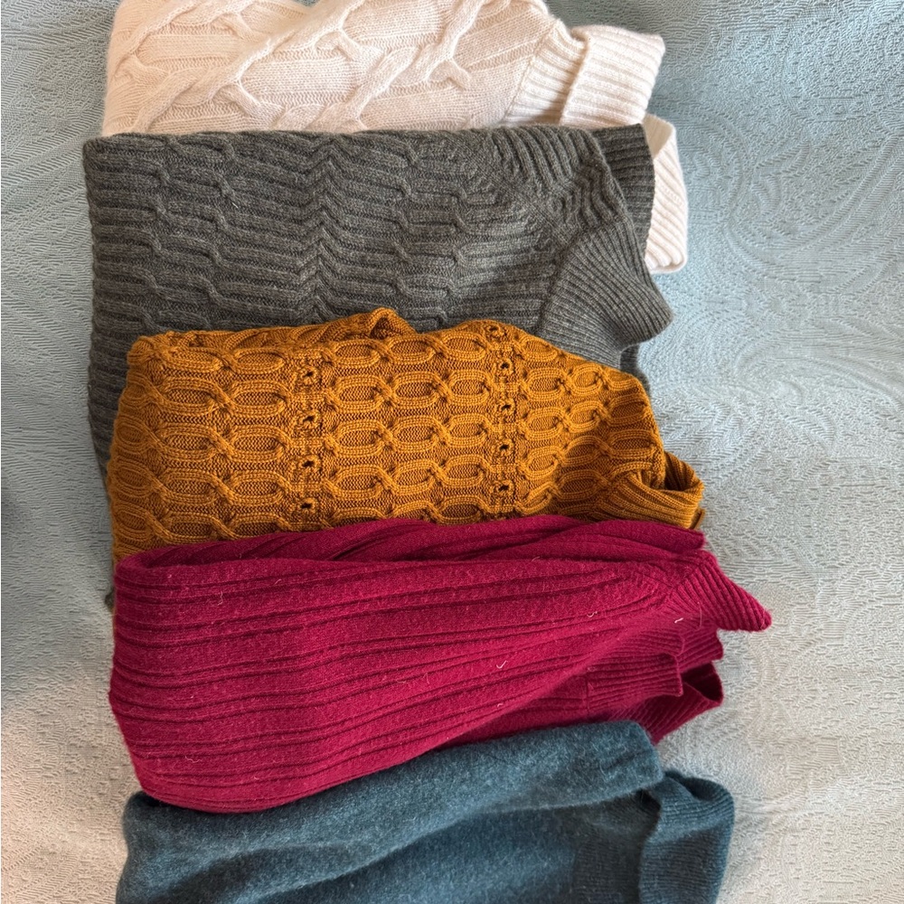 Bundle of 5 Sweaters Cashmere
